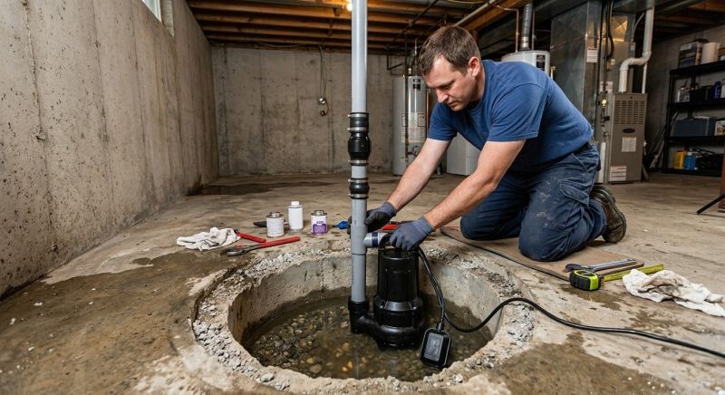 Sump Pump Plumbing in Framingham, MA