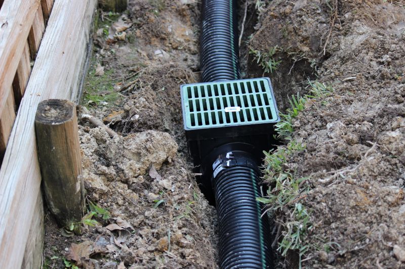 Drainage system installation